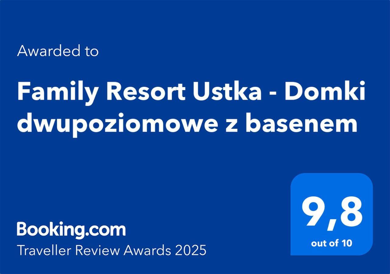 Family Resort Ustka - Domki Dwupoziomowe Z Basenem מראה חיצוני תמונה